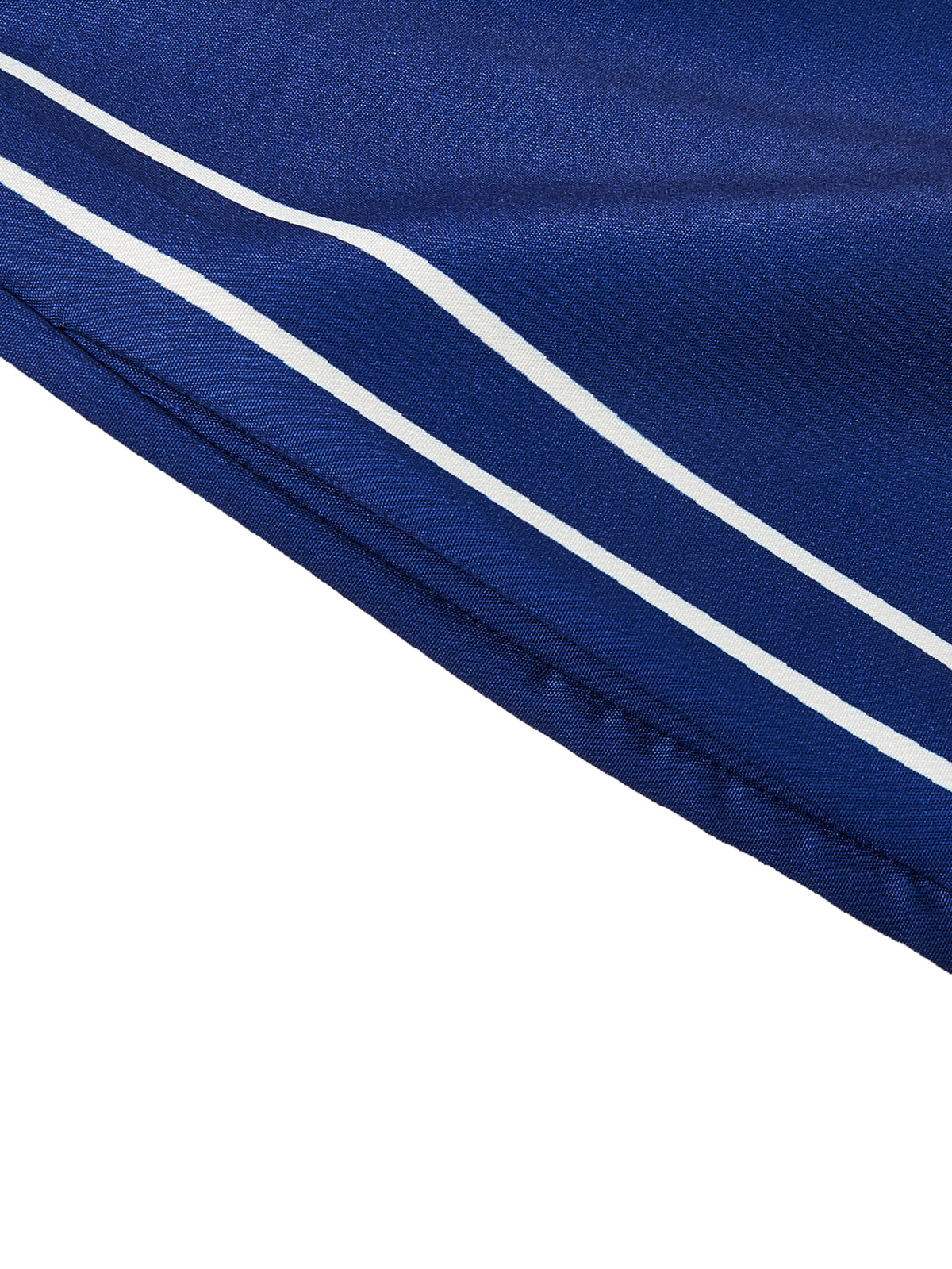 Boys’ Royal Blue Hooded Djellaba with White Contrast Trim – Long Sleeve Robe for Eid & Everyday Wear