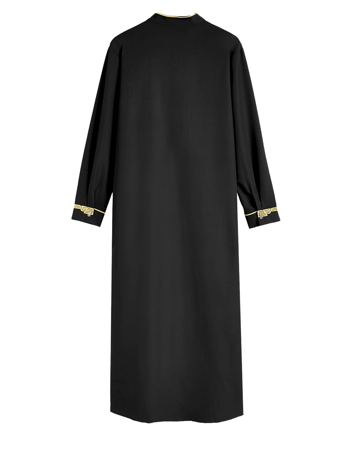 Qamis brodé à col montant pour hommes - Deux couleurs disponibles