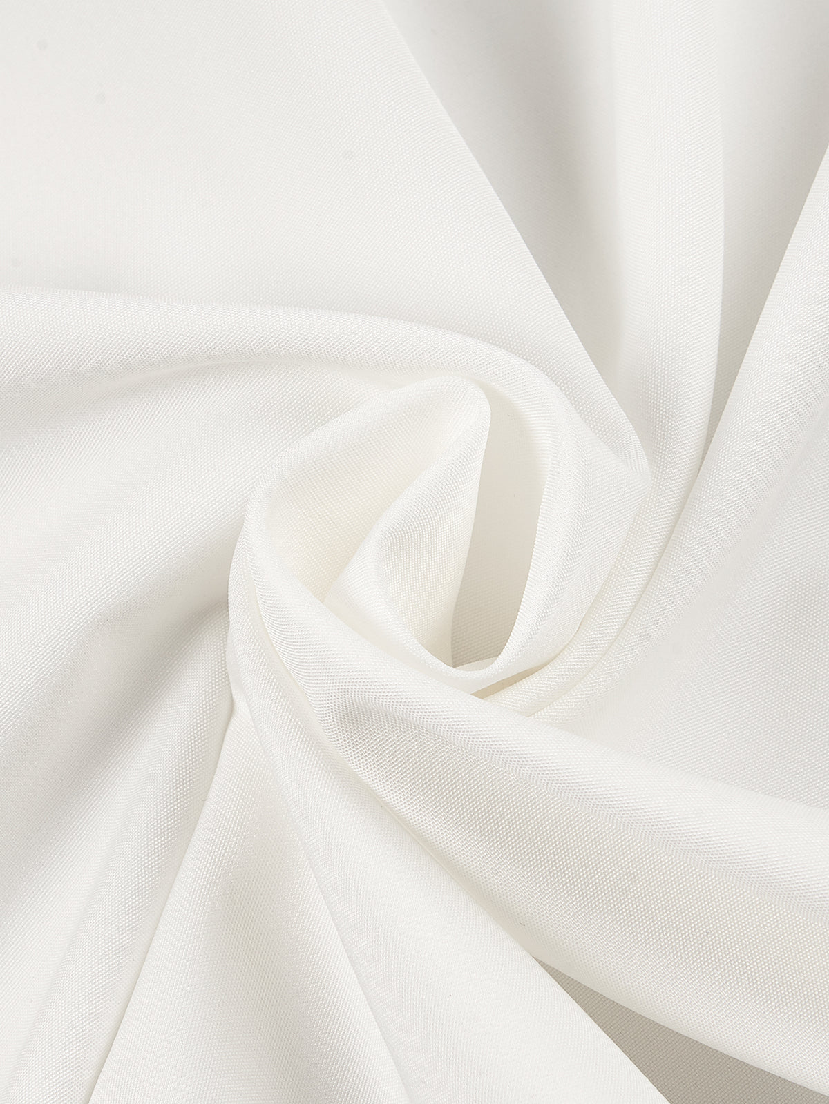 Boys' White Thobe with Black Ornamental Embroidery